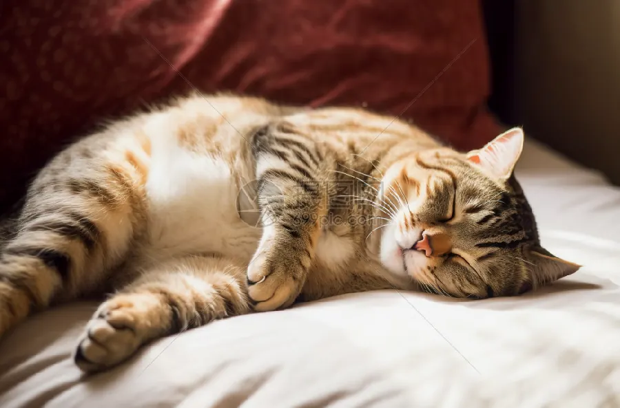 猫咪为什么怕黄瓜？警惕反应与应激管理示意图